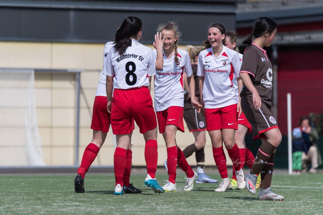 Bild 263 - wBJ St. Pauli - Walddoerfer : Ergebnis: 1:11